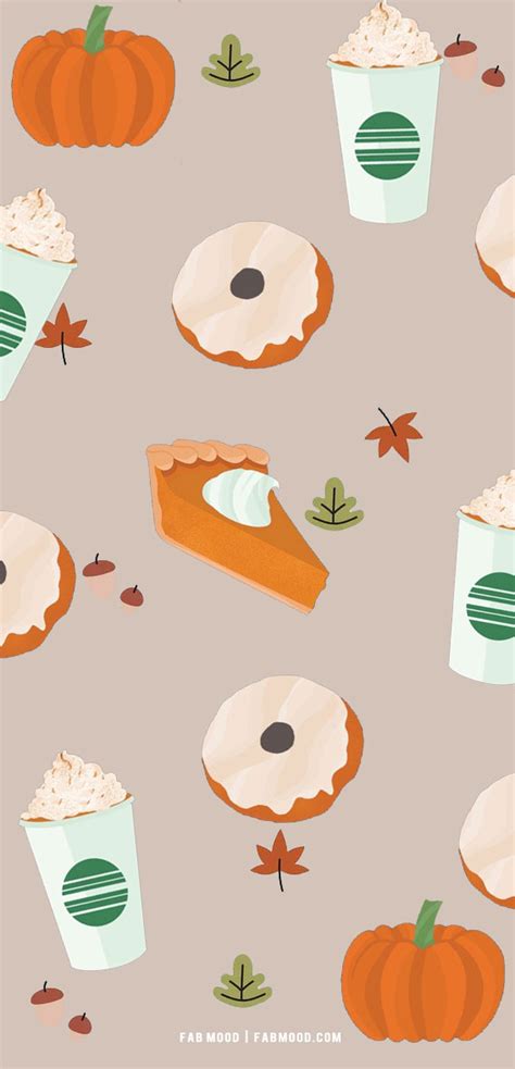20 Cute Autumn Wallpaper Ideas Pumpkin Pies And Donuts 1 Fab Mood