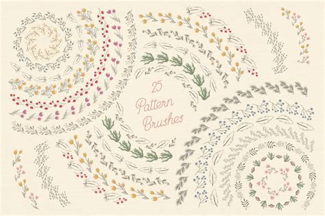 I've recently started a new youtube channel where i will show you how to use photoshop and illustrator to create seamless patterns and graphics for your blog. Free Floral Pattern Brushes For Illustrator on Behance
