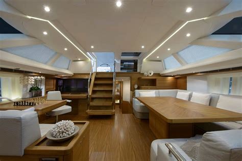 Luxury Yacht Reina Interior Photo Credit To Oyster