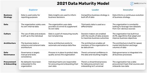 Building A Data Maturity Model The Four Stages Of Data Maturity