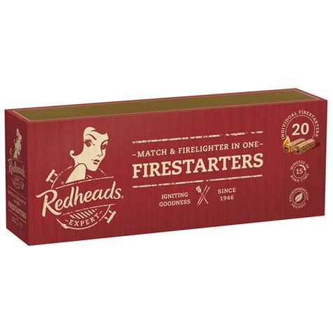 Redheads Expert Firestarters 20 Pack Bunnings Warehouse