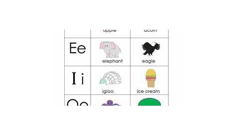 really great reading alphabet chart