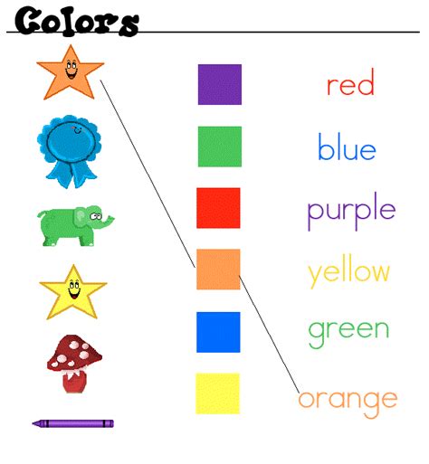 Colores En Ingles Para Niños ¡ Colors Escuela En La Nube