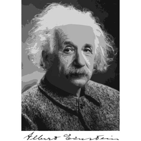 Digital Svg Png  Albert Einstein Silhouette Vector