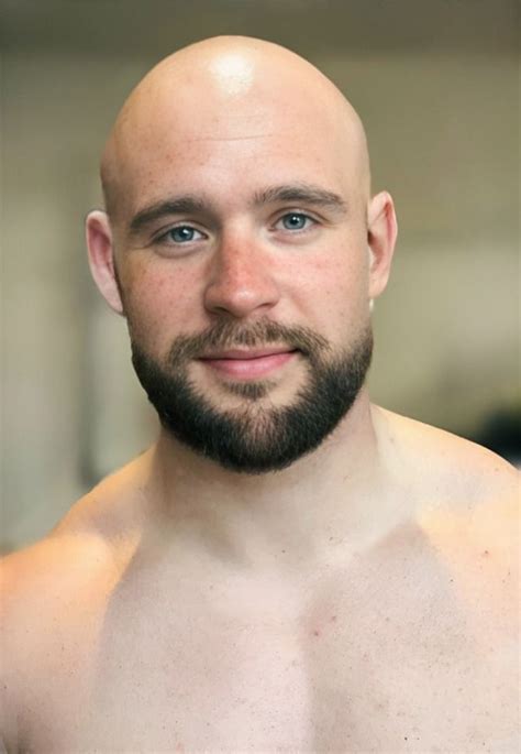 Kody Hot For Bald In Bald With Beard Balding Beard
