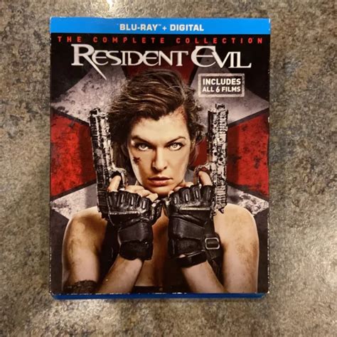 resident evil the complete collection blu ray 6 discs horror milla jovovich 16 99 picclick