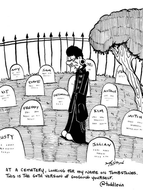 The Goth Version Of Googling Yourself Lol Goth Memes Goth Humor Todays Comics