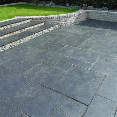 Dandys Black Limestone Natural Stone Paving Nationwide Delivery