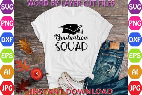 Graduation Squad Svg Graphic By Svg Bundlehouse · Creative Fabrica