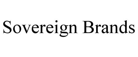 Sovereign Brands Sovereign Brands Llc Trademark Registration