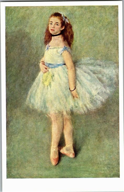 Renoir The Dancer National Gallery Of Art Postcard A13 Hippostcard