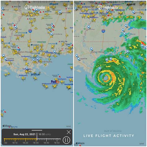 Flightradar24 On Twitter One Week Ago Left Compared To Now Over New