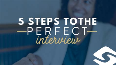 5 Steps To The Perfect Interview Kc Syndeo