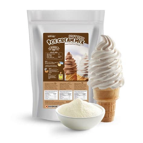 Vanilla Soft Serve Ice Cream Powder GFB Food