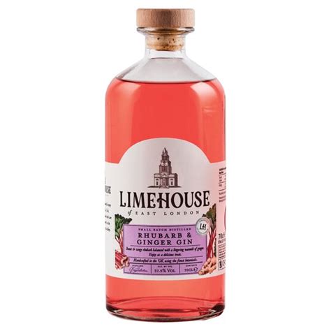 Limehouse Rhubarb And Ginger Gin 70cl Tesco Groceries