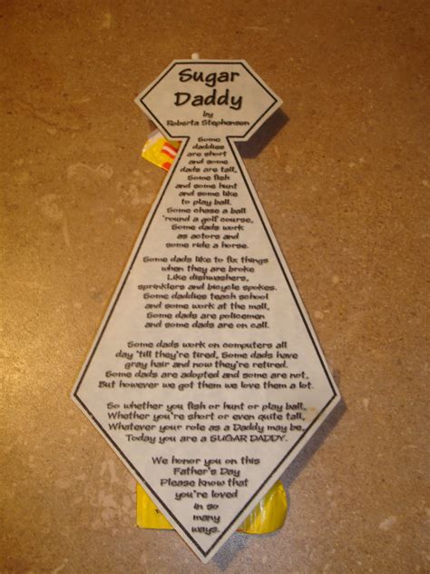 Finding gifts for a new dad can help them through the newborn stage. big ideas 4 little people: Sugar Daddy Father's Day Gift Idea