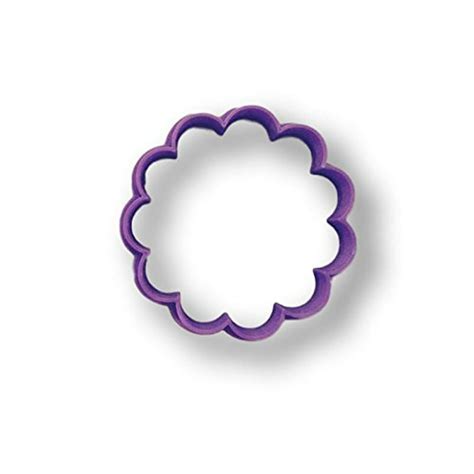 Scalloped Round Cookie Cutter 4 Inch