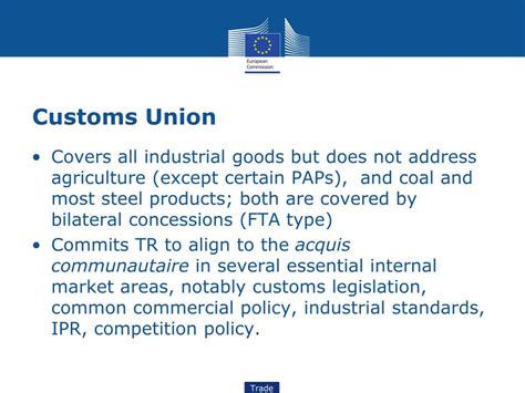 Ppt Eu Turkey Customs Union Powerpoint Presentation Free Download