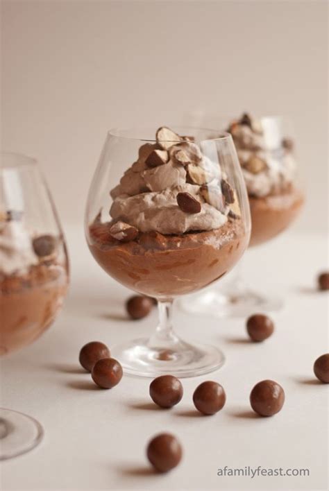 In a small bowl, beat the 2 egg yolks with two tablespoons of sugar until smooth. Chocolate-Malted Mousse | Recipe | Desserts, Kahlua ...