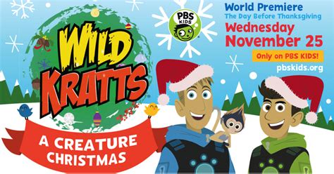 PBS Kids Premieres Wild Kratts Christmas & Nature Cat – THE DC MOMS
