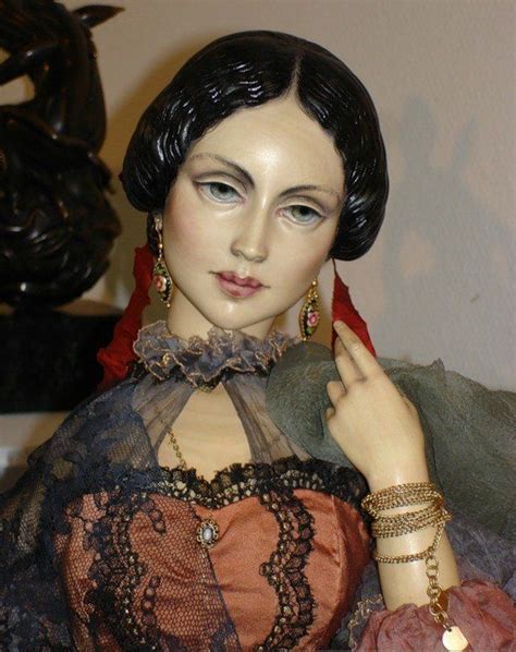 Sochilina Yulia Doll Made Of Wood Lady Doll Russian Art Dolls Art