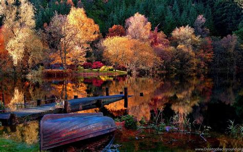 Late Autumn Seasonal Lake Views Photography Wallpapers 12 Desktop