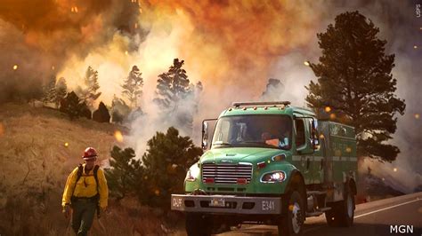 Western Wildfires Force Evacuations In Arizona California 41nbc News