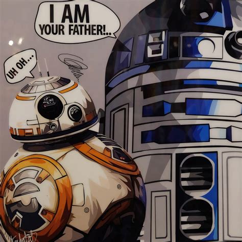 R2 D2 And Bb 8 Pop Art Poster Star Wars Posters Infamous Inspiration
