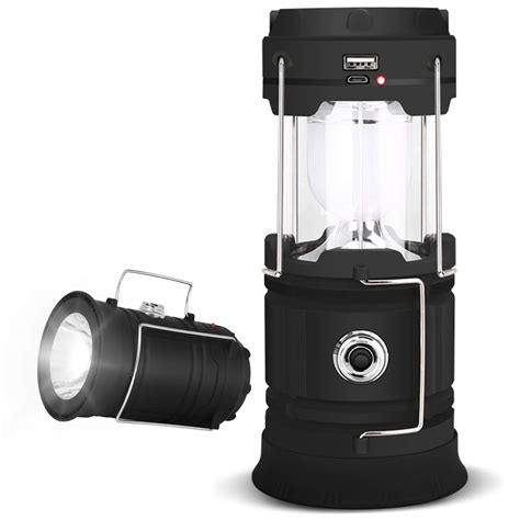 Buy Nanahome Led Camping Lantern Rechargeable 1 Pack Collapsible Solar