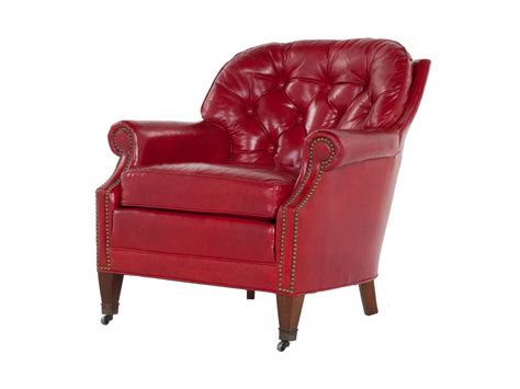 Leather art deco inspired club chair. Vintage Leather Club Chair and Ottoman at 1stdibs