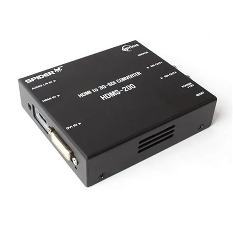 The av.io adapters work over usb so no thunderbolt ports needed, no drivers to install, and no software required for the adapter to be seen by many popular applications. HDMI and DVI to 3G-SDI Video Converter OPTICIS-HDMS-200 ...
