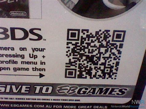 Share qr codes for games that you can download through fbi on. Australian/European Black & White Yoshi Mario Tennis QR ...