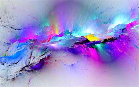 Abstract Painting Colorful Paint Splatter Wallpapers Hd Desktop