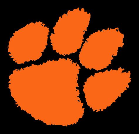 Tiger Paw Tiger Paw Png ClipArts On Clipart Library Clemson Paw HD