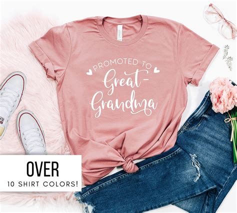 Great Grandma Shirt For Mother S Day Great Grandma Etsy