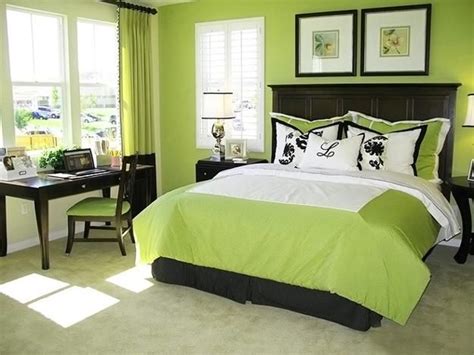 Bedroom Lime Green Wall Paint