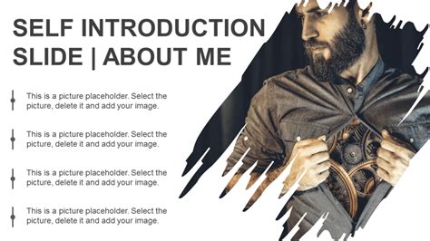 Creative Self Introduction Ppt Template Free Download Printable Word