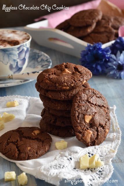 In a large bowl, combine the butter, white sugar, brown sugar, flour, salt, milk and vanilla. simply.food: Eggless Chocolate Chip Cookies ~A tribute to ...