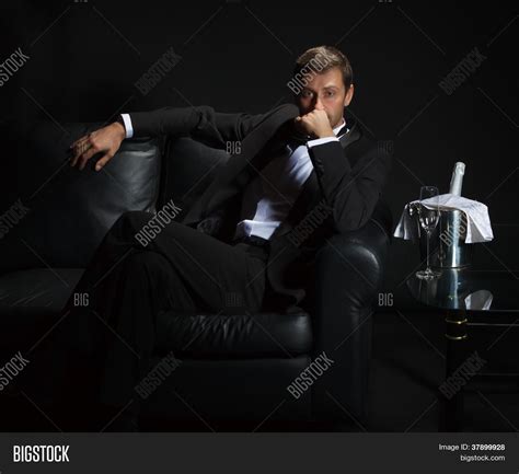 Sexy Man Tuxedo Image And Photo Free Trial Bigstock