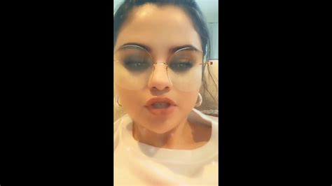 Selena Gomez Diss Snapchat Filters YouTube