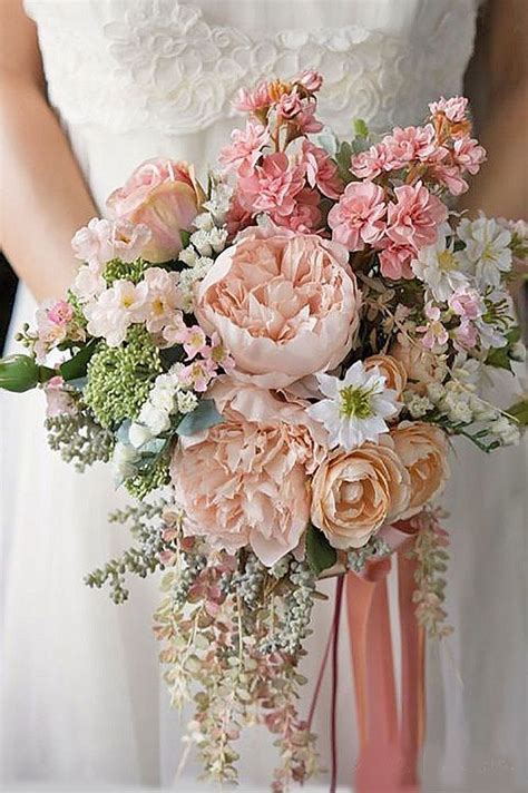 Glamorous Blush Wedding Bouquets That Inspire See More