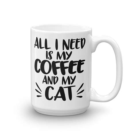 Funny Cat Ts Cat Memes Coffee Mug Tea Cup Cat Lovers T Etsy