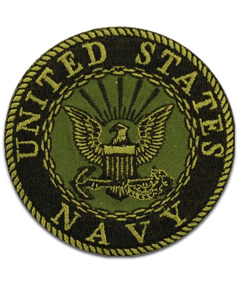 Usn Subdued Logo Patch The National Wwii Museum