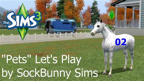 Sims 3 Pets Ep 02 Runaway Horse Youtube