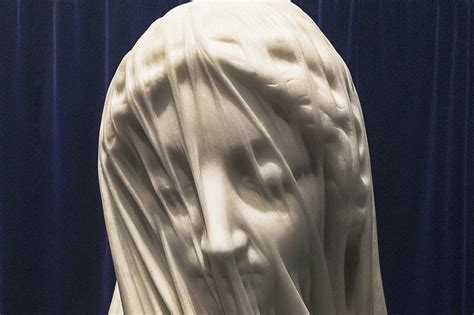 The Veiled Virgin Statue The Famous Marble Statue With A Veil