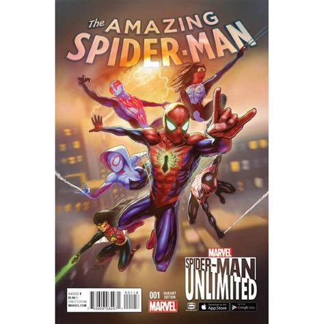 Amazing Spider Man 1 Spider Man Unlimited Game Variant Close Encounters