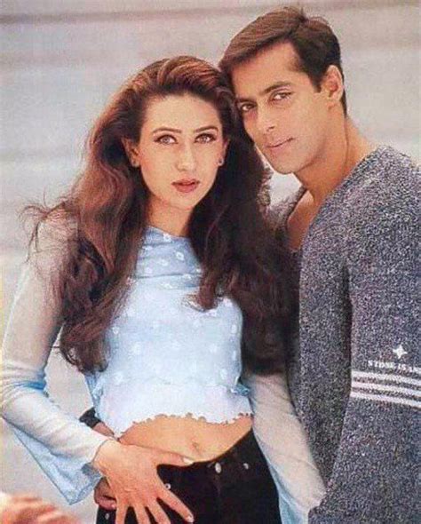 Karishma Kapoor And Salman Khan Bollywood Actors Salman Khan Photo Bollywood Couples