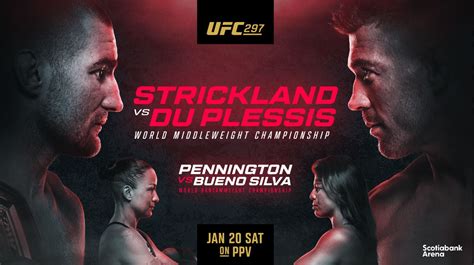 UFC 297 Strickland Vs Du Plessis Live Results And Highli