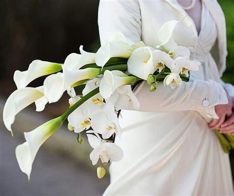 Beautiful Arm Sheafpresentation Wedding Bouquet Showcasing White