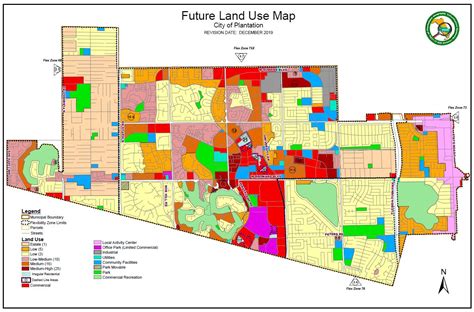 Land Use Map City Of Plantation Florida